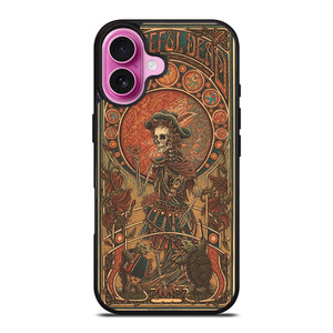 GREATEFUL DEAD BAND ICON THE PIRATES SKULL iPhone 16 Plus Case Cover