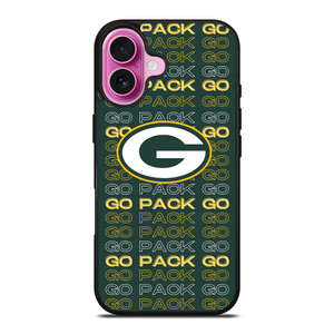 GREEN BAY PACKERS FOOTBALL TEAM LOGO GO PACK GO iPhone 16 Plus Case Cover