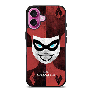 HARLEY QUINN COACH NEW YORK LOGO iPhone 16 Plus Case Cover HARLEY QUINN COACH NEW YORK LOGO iPhone 16 Plus Case Cover