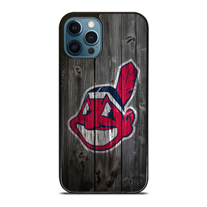 CLEVELAND INDIANS WOODEN LOGO iPhone 12 Pro Max Case Cover