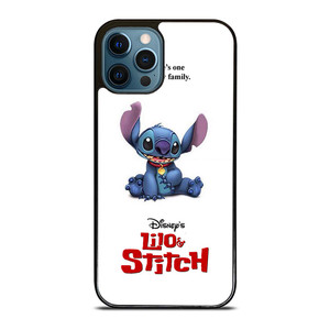 DISNEY LILO AND STITCH WHITE iPhone 12 Pro Max Case Cover