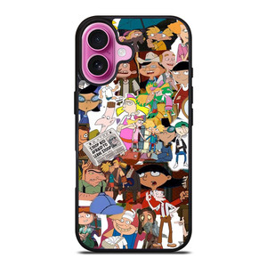 HEY ARNOLD COLLAGE iPhone 16 Plus Case Cover