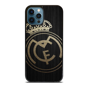 GOLD REAL MADRID LOGO iPhone 12 Pro Max Case Cover