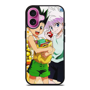 HUNTER X HUNTER GON AND KILLUA ANIME iPhone 16 Plus Case Cover HUNTER X HUNTER GON AND KILLUA ANIME iPhone 16 Plus Case Cover