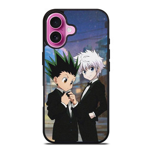 HUNTER X HUNTER GON AND KILLUA iPhone 16 Plus Case Cover HUNTER X HUNTER GON AND KILLUA iPhone 16 Plus Case Cover