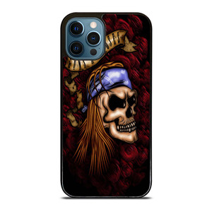 GUNS N ROSES AXL SKULL iPhone 12 Pro Max Case Cover
