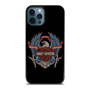 HARLEY DAVIDSON LEGENDARY MOTORCYCLES LOGO EAGLE iPhone 12 Pro Max Case Cover