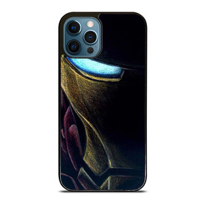 IRONE MAN AVENGERS FACE ART iPhone 12 Pro Max Case Cover