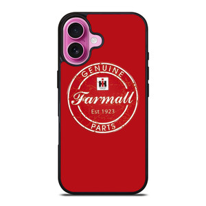 IH INTERNATIONAL HARVESTER FARMALL LOGO TRACTOR PARTS EST 1923 iPhone 16 Plus Case Cover
