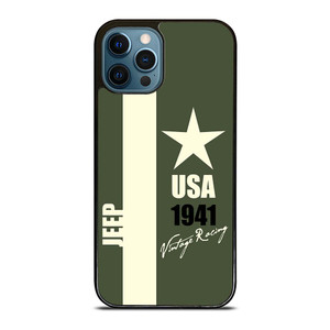 JEEP VINTAGE RACING iPhone 12 Pro Max Case Cover