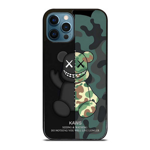 KAWS CAMO SEEING AND WATHING iPhone 12 Pro Max Case Cover