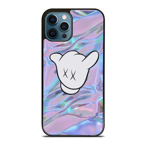 KAWS GLOVES COLORFUL iPhone 12 Pro Max Case Cover