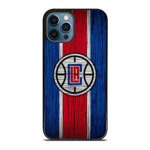 LOS ANGELES CLIPPERS WOOD LOGO iPhone 12 Pro Max Case Cover