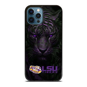 LSU TIGERS LOGO UNIVERSITY FOOTBALL TEAM ICON iPhone 12 Pro Max Case Cover