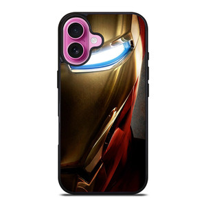 IRON MAN FACE iPhone 16 Plus Case Cover IRON MAN FACE iPhone 16 Plus Case Cover