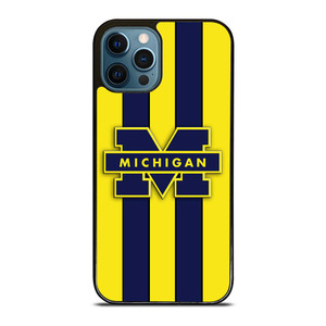 MICHIGAN WOLVERINES SYMBOL iPhone 12 Pro Max Case Cover