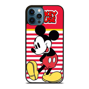 MICKEY MOUSE STRIPE DISNEY iPhone 12 Pro Max Case Cover