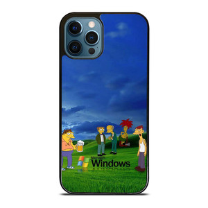 MICROSOFT WINDOWS THE SIMPSONS iPhone 12 Pro Max Case Cover