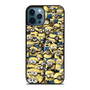 MINION STICKER BOMB iPhone 12 Pro Max Case Cover