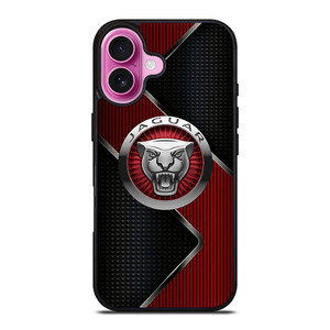 JAGUAR LOGO METAL iPhone 16 Plus Case Cover JAGUAR LOGO METAL iPhone 16 Plus Case Cover