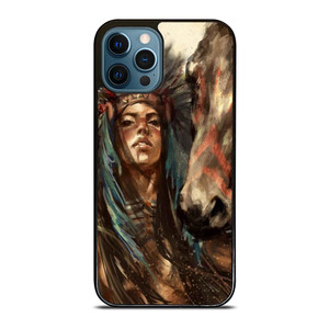 NATIVE AMERICAN PEOPLE ART iPhone 12 Pro Max Case Cover