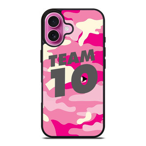 JAKE PAUL TEAM 10 CAMO iPhone 16 Plus Case Cover JAKE PAUL TEAM 10 CAMO iPhone 16 Plus Case Cover