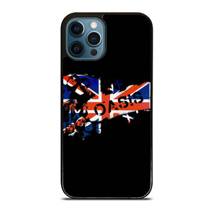 OASIS BAND ROCK BRITISH FLAG iPhone 12 Pro Max Case Cover