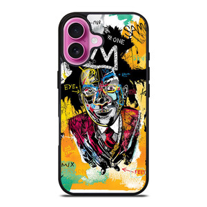 JEAN MICHEL BASQUIAT ART iPhone 16 Plus Case Cover