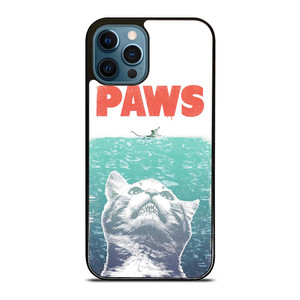 PAWS FUNNY JAWS CAT iPhone 12 Pro Max Case Cover