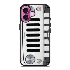 JEEP SILVER iPhone 16 Plus Case Cover JEEP SILVER iPhone 16 Plus Case Cover