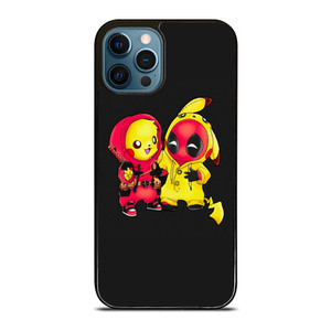 PIKACHU POKEMON AND DEADPOOL iPhone 12 Pro Max Case Cover