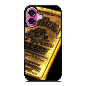 JIM BEAM WHISKEY GOLD iPhone 16 Plus Case Cover JIM BEAM WHISKEY GOLD iPhone 16 Plus Case Cover
