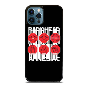 RADIOHEAD AMNESIAC LOGO iPhone 12 Pro Max Case Cover