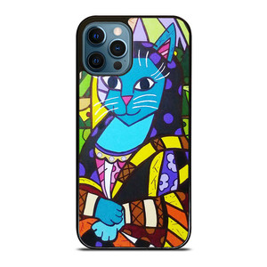 ROMERO BRITTO MONALISA iPhone 12 Pro Max Case Cover