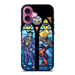 JOKER AND HARLEY QUINN ART iPhone 16 Plus Case Cover JOKER AND HARLEY QUINN ART iPhone 16 Plus Case Cover