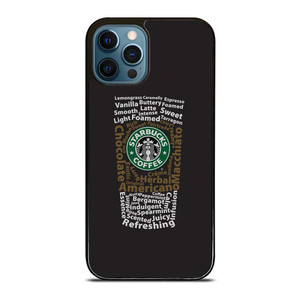 STARBUCKS COFFEE ART TYPOGRAPHY iPhone 12 Pro Max Case Cover