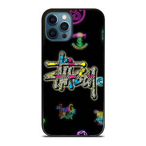 STUSSY LOGO THE DEALERS COLORFUL ICON iPhone 12 Pro Max Case Cover