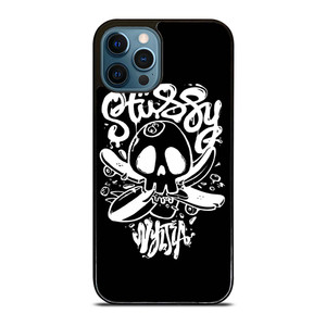 STUSSY SKULL LOGO iPhone 12 Pro Max Case Cover