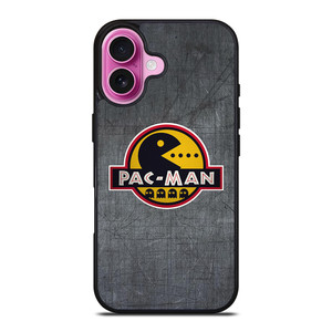 JURASSIC PAC MAN iPhone 16 Plus Case Cover JURASSIC PAC MAN iPhone 16 Plus Case Cover