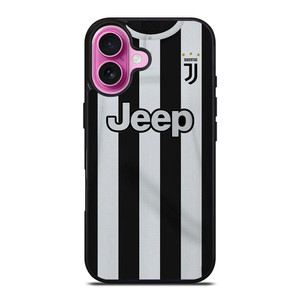 JUVENTUS JEEP FOOTBALL JERSEY KIT iPhone 16 Plus Case Cover