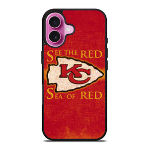 KANSAS CITY CHIEFS NFL iPhone 16 Plus Case Cover