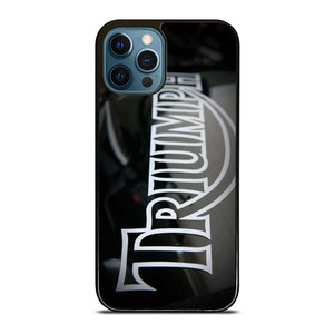 TRIUMPH MOTORCYCLE EMBLEM iPhone 12 Pro Max Case Cover