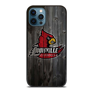 UNIVERSITY OF LOUISVILLE CARDINALS WOOD iPhone 12 Pro Max Case Cover