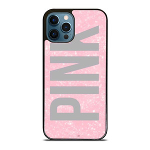 VICTORIA'S SECRET PINK SPARKLE LOGO iPhone 12 Pro Max Case Cover