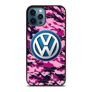 VW VOLKSWAGEN PINK CAMO iPhone 12 Pro Max Case Cover