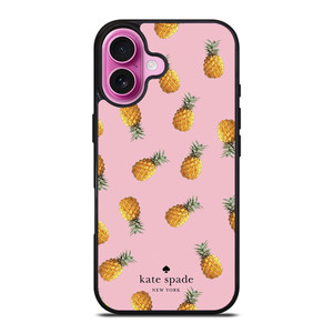 KATE SPADE NEW YORK LOGO PINEAPPLES iPhone 16 Plus Case Cover