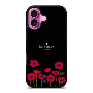 KATE SPADE NEW YORK LOGO ROSES iPhone 16 Plus Case Cover