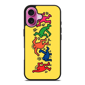 KEITH HARING CARACTER iPhone 16 Plus Case Cover KEITH HARING CARACTER iPhone 16 Plus Case Cover