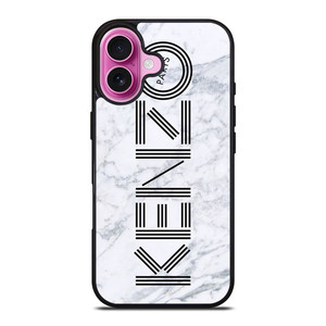 KENZO PARIS MARBLE LOGO iPhone 16 Plus Case Cover