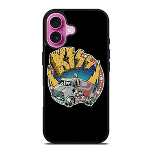 KISS BAND LOGO VAN iPhone 16 Plus Case Cover KISS BAND LOGO VAN iPhone 16 Plus Case Cover